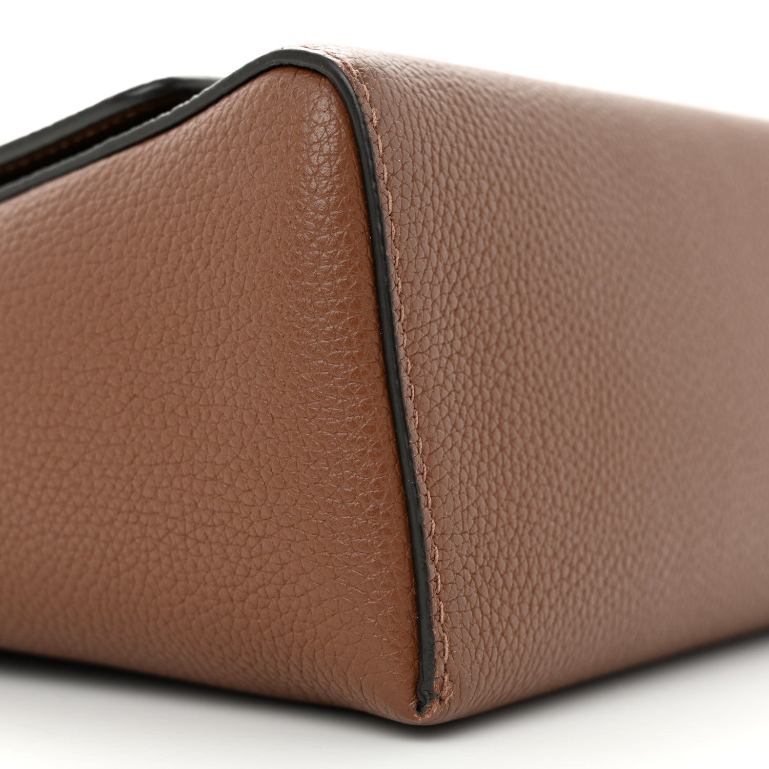Burberry Calfskin Vintage Check Note Crossbody Bag Tan 8 of 12