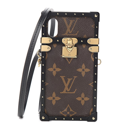 Louis Vuitton Monogram Eye-Trunk iPhone X Case 1 of 7