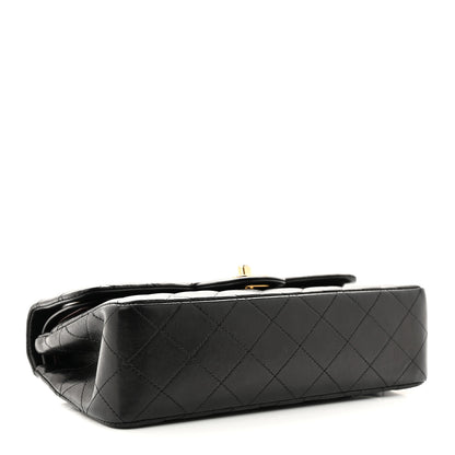 Chanel Lambskin Quilted Small Double Flap Black 4 of 12