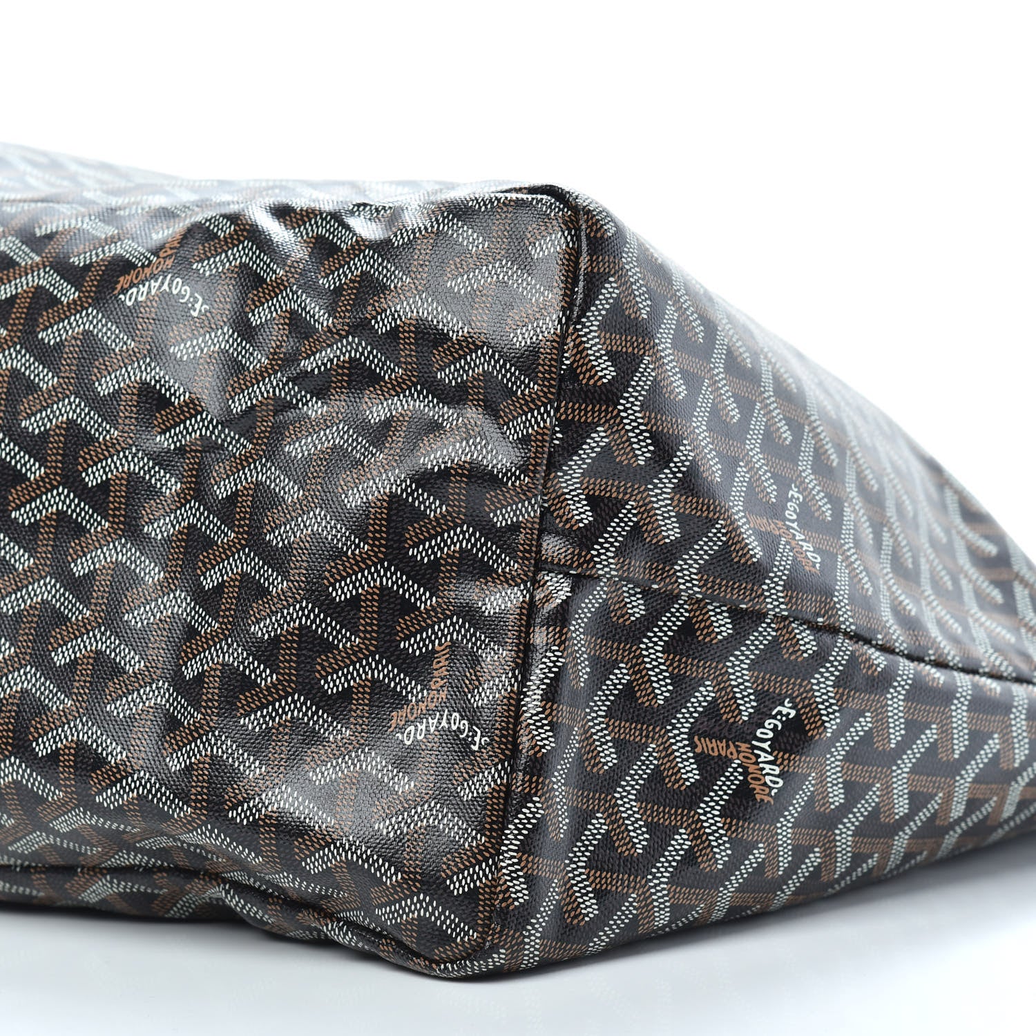 Goyard Goyardine Saint Louis GM Black Gold 7 of 7