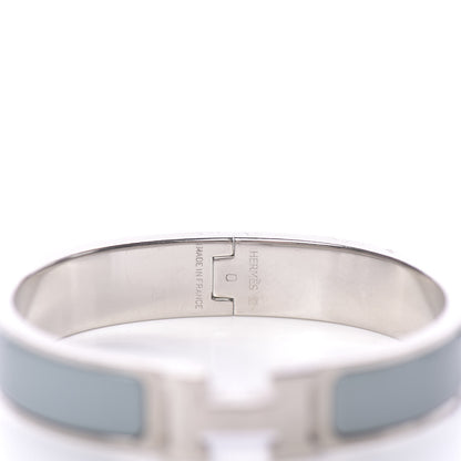 Hermes Enamel Narrow Clic Clac H Bracelet PM Aigue Marine 4 of 4