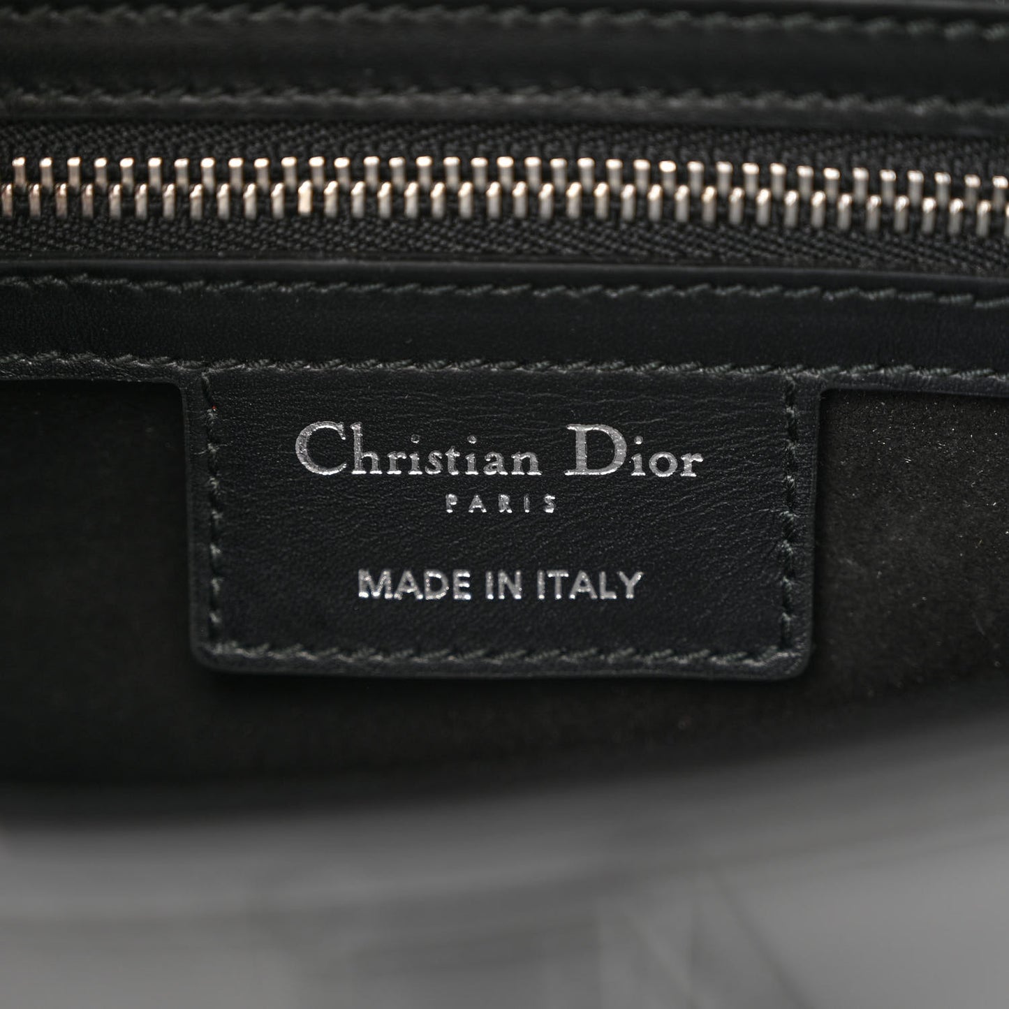 Calfskin Saddle Bag Black