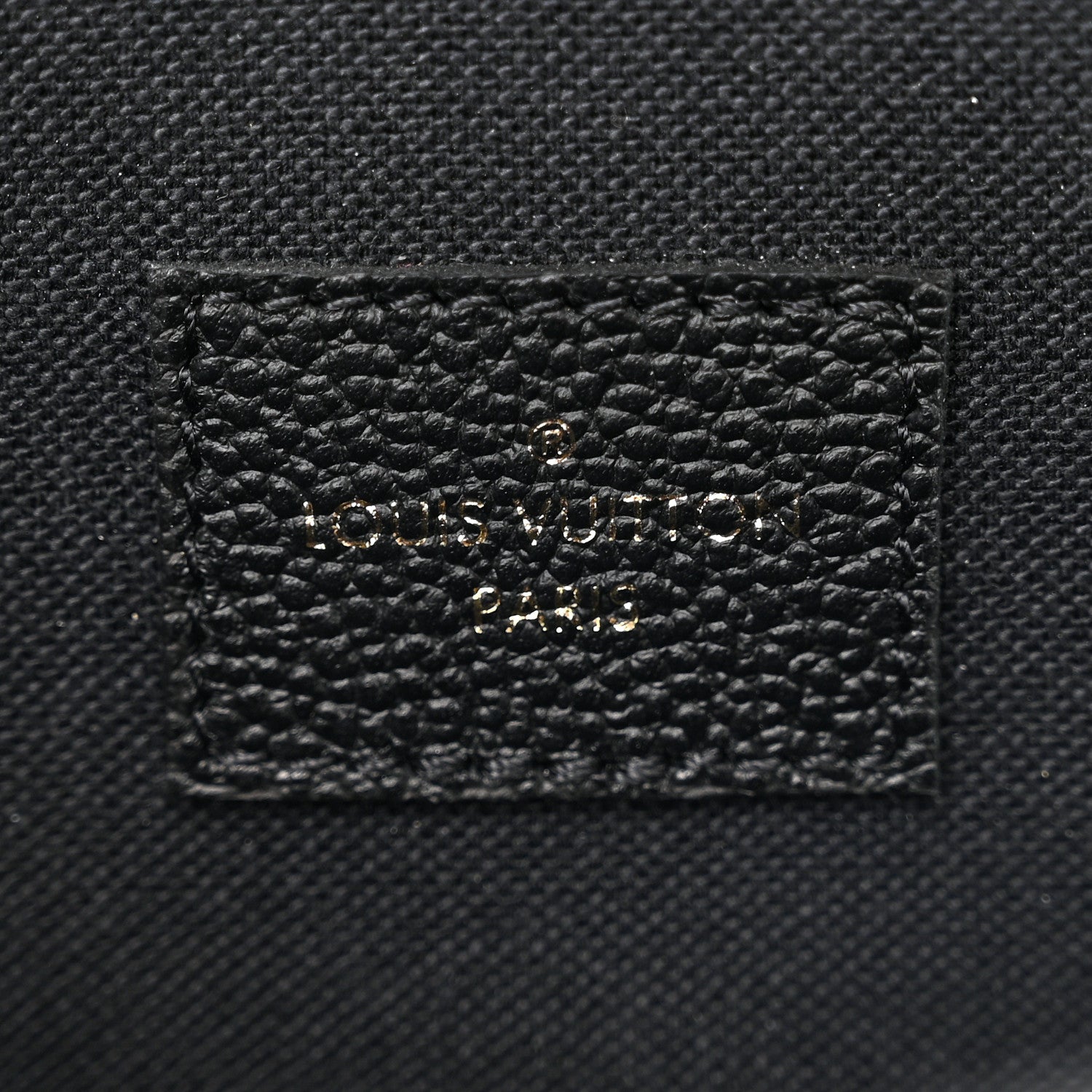 Louis Vuitton Empreinte Pochette Felicie Chain Wallet Black 7 of 12
