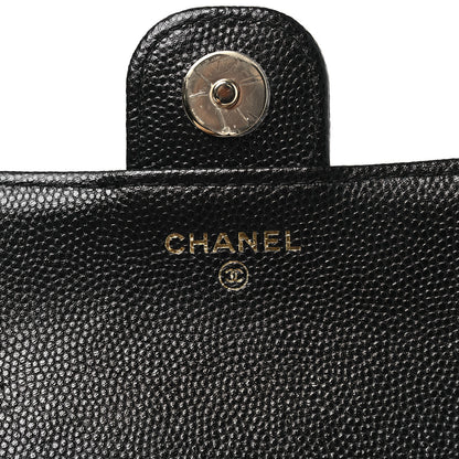 Chanel Caviar Fabric Graffiti Foldable Tote Bag With Chain Black Multicolor 10 of 19