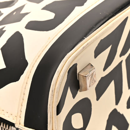 Louis Vuitton Graffiti Alma MM Black 14 of 14