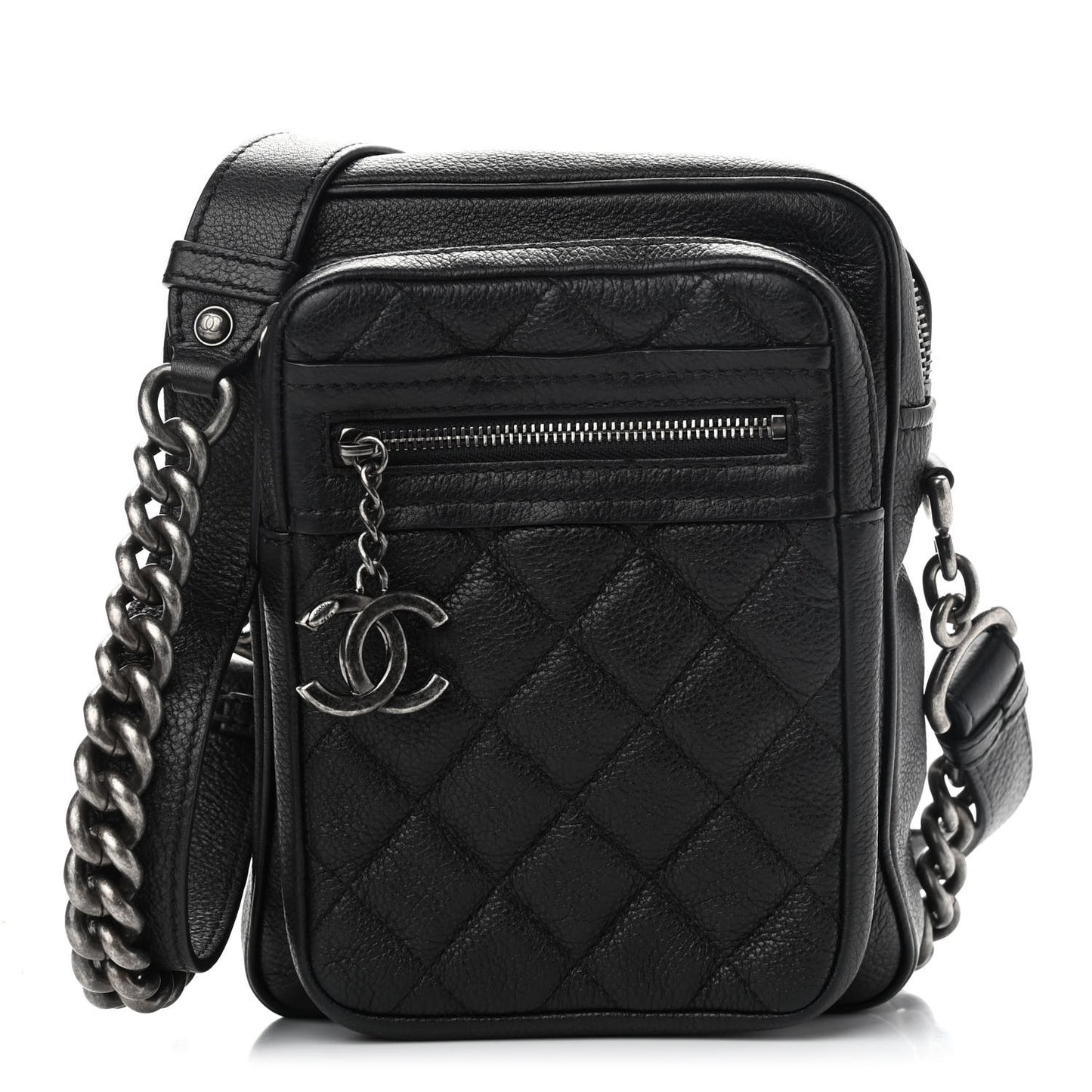 Calfskin Camera Case Black
