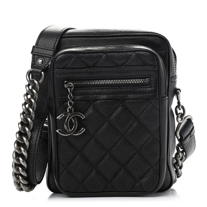 Chanel Calfskin Camera Case Black 1 of 9