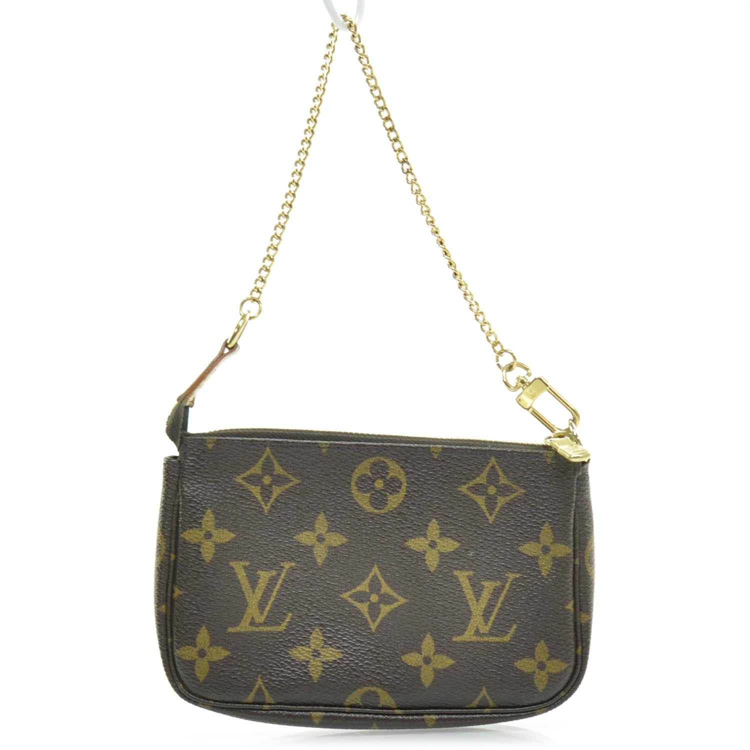 Louis Vuitton Monogram Mini Pochette Accessories 1 of 8