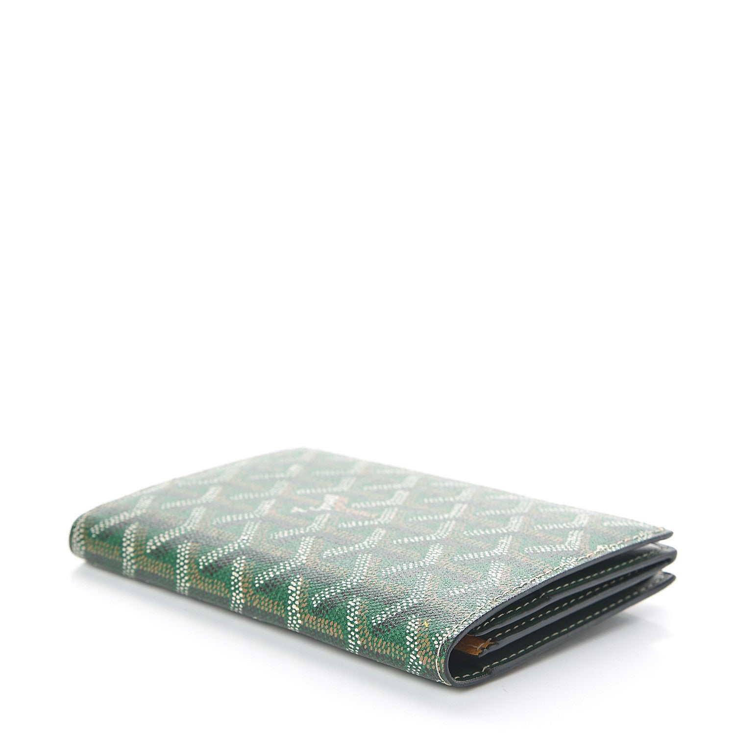 Goyard Goyardine Pocket Organizer Wallet Green 3 of 5