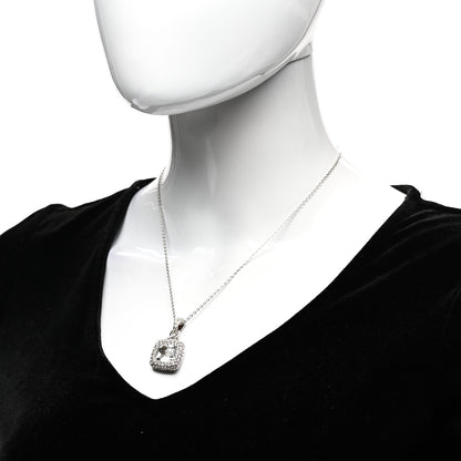 John Hardy Sterling Silver White Topaz Batu Klasik Pendant Necklace 2 of 6