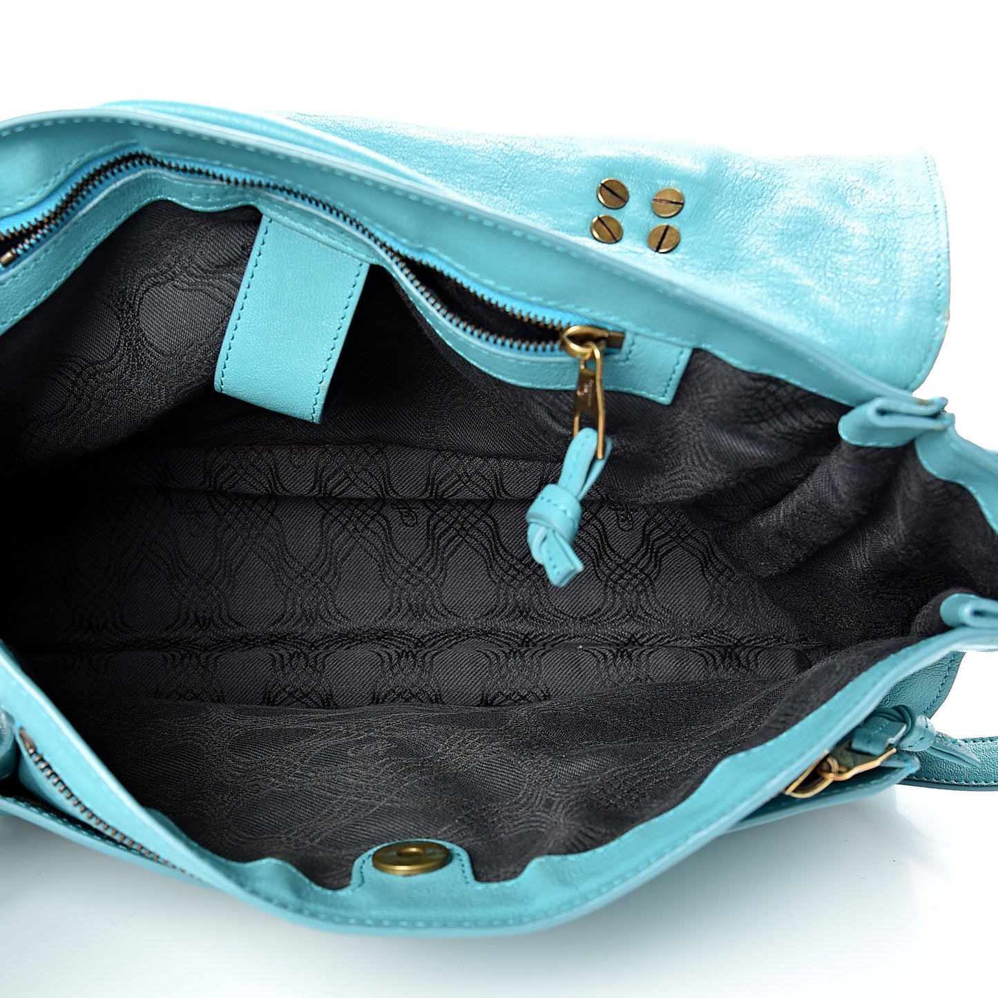 Lambskin Medium PS1 Satchel Lagoon