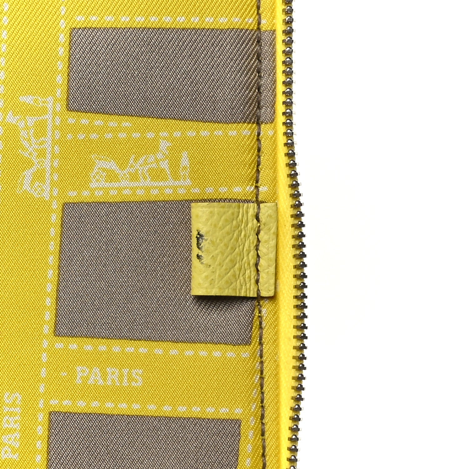 Hermes Epsom Silkydaily Globe Trotter Agenda Soufre 7 of 7