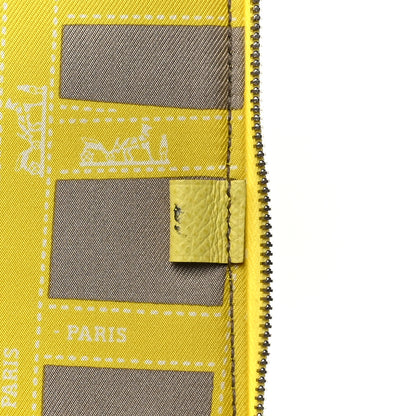 Hermes Epsom Silkydaily Globe Trotter Agenda Soufre 7 of 7