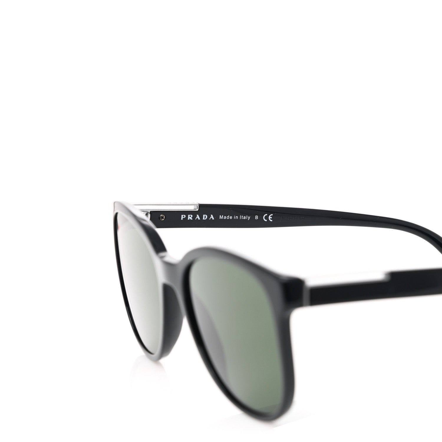Prada Sunglasses SPR 08U Black 5 of 7