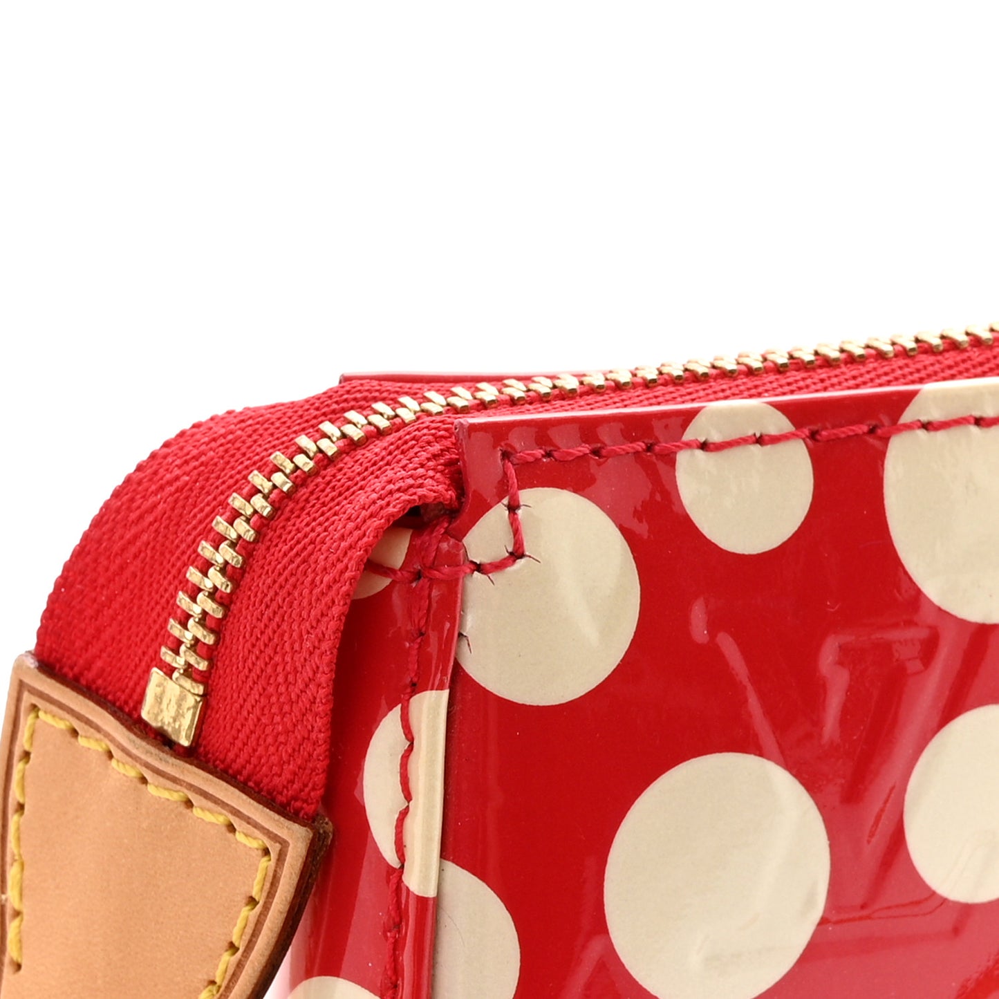 Vernis Kusama Infinity Dots Pochette Accessories Red
