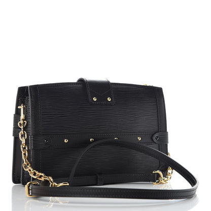 Louis Vuitton Epi Trunk Clutch Black 3 of 10