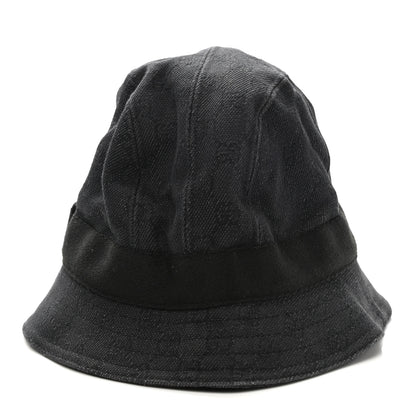 Gucci Monogram Bucket Hat XL Black 5 of 8