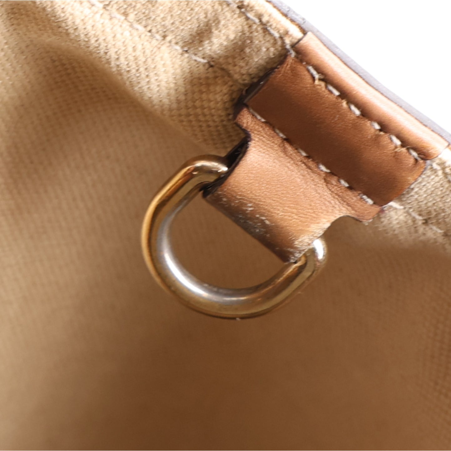 Monogram Large Craft Tote Light Brown