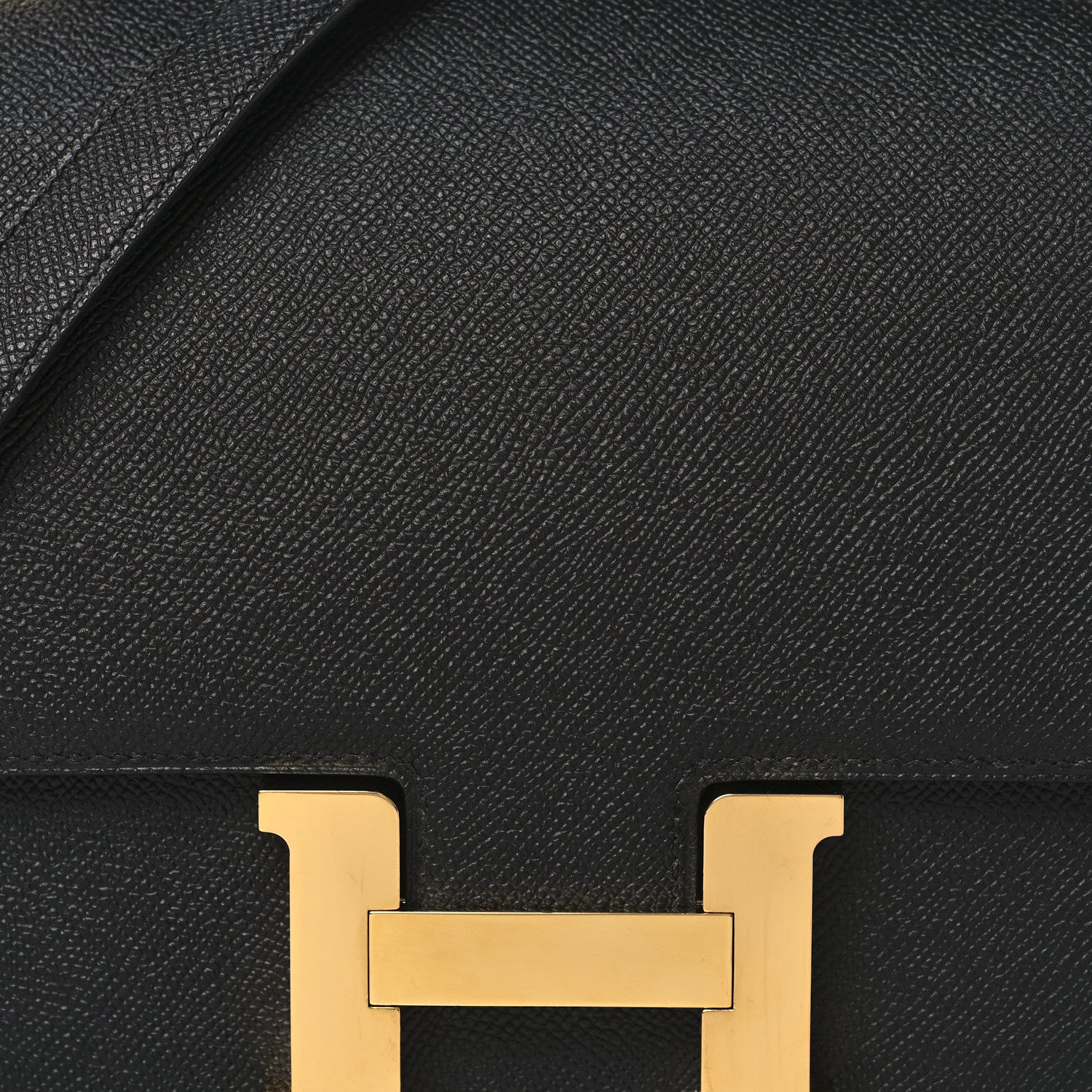 Hermes Epsom Horseshoe Constance 24 Black 8 of 10