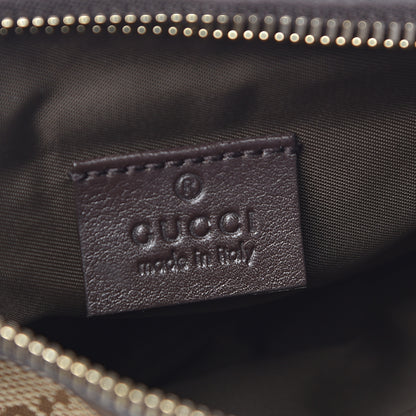 Gucci Monogram GG Heart Charm Crossbody Pochette Brown 6 of 10