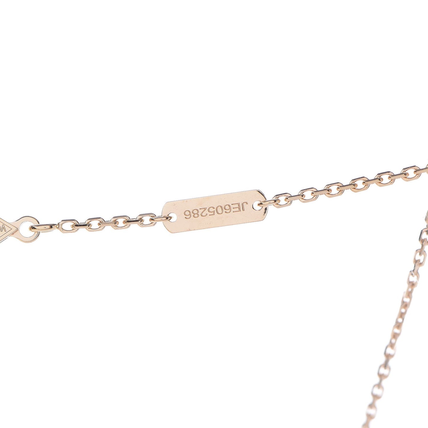 18K Yellow Gold Vintage Alhambra Pendant Necklace