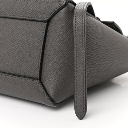 Celine Grained Calfskin Nano Belt Bag Grey 10 of 11