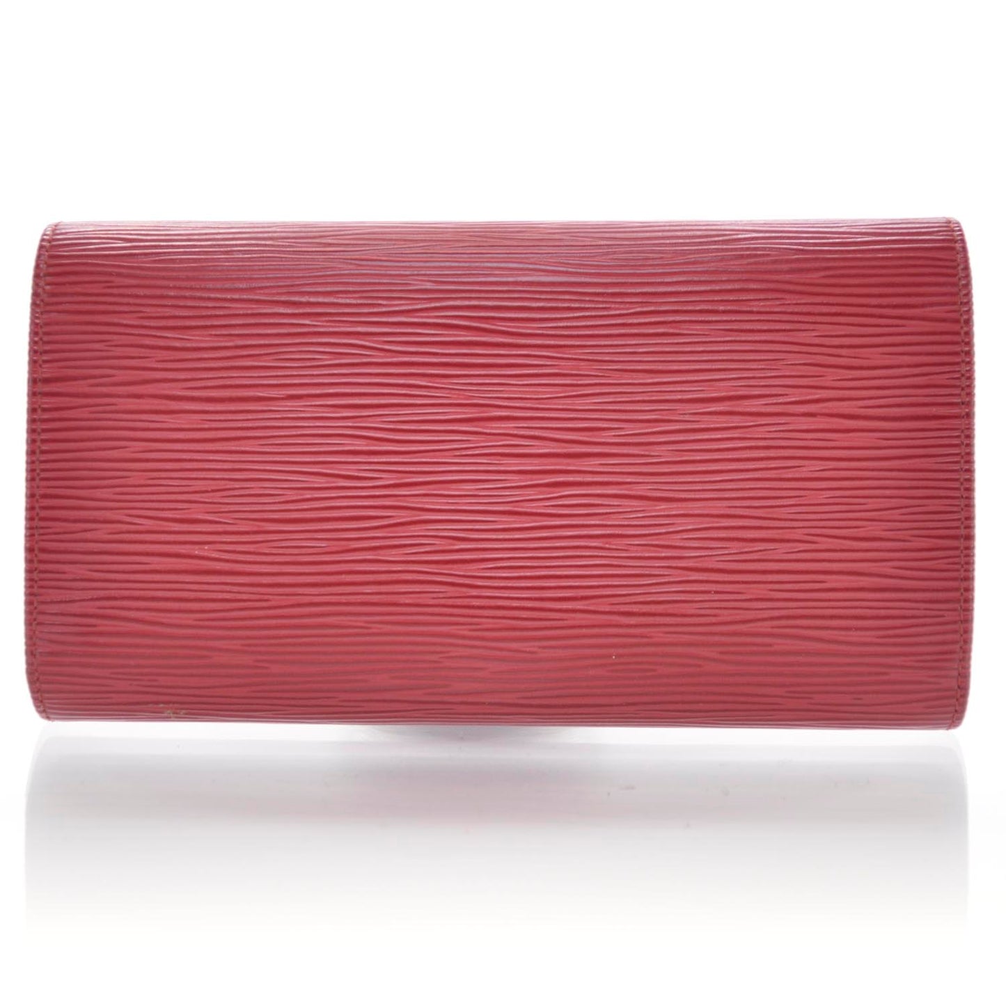 Epi Porte Tresor International Wallet Red
