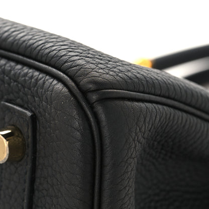 Hermes Togo BIRKIN 30 Black 10 of 12