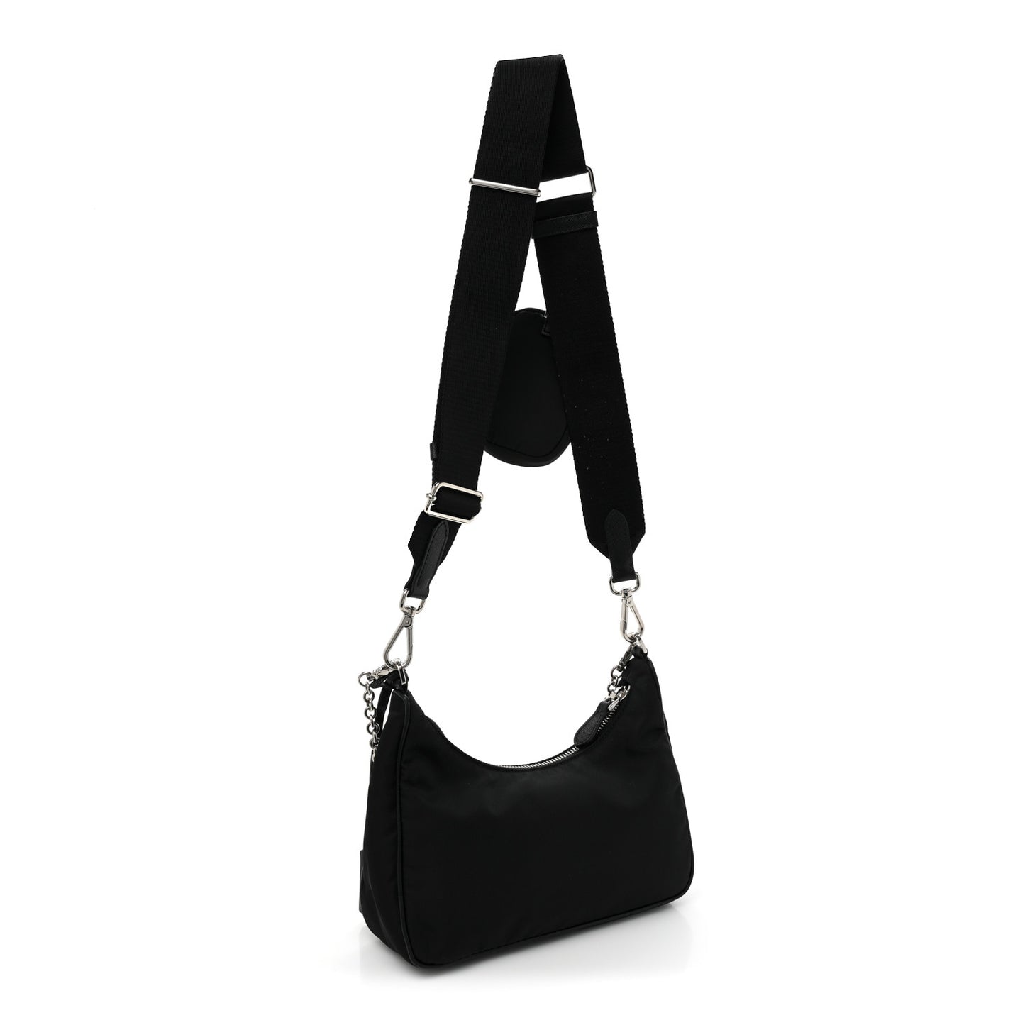Nylon Re-Edition 2005 Shoulder Bag Black