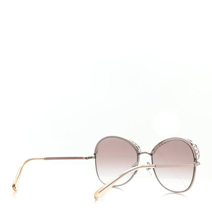 Chanel Pearl Sunglasses 4246-H Pink Gold 4 of 8