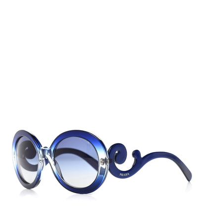 Prada Baroque Sunglasses SPR 27N Blue 1 of 7