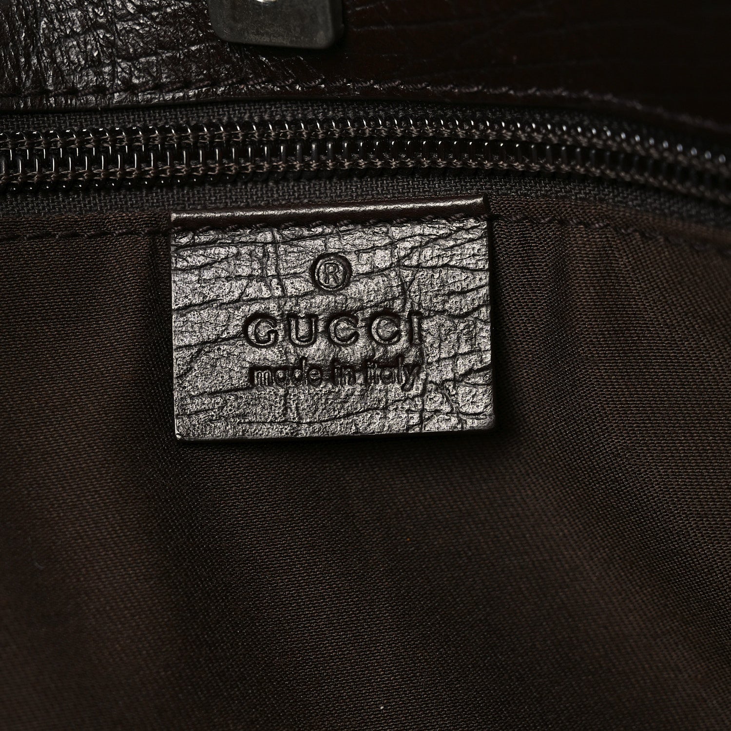 Gucci GG Plus Monogram Small Vertical Tote Dark Brown 5 of 9