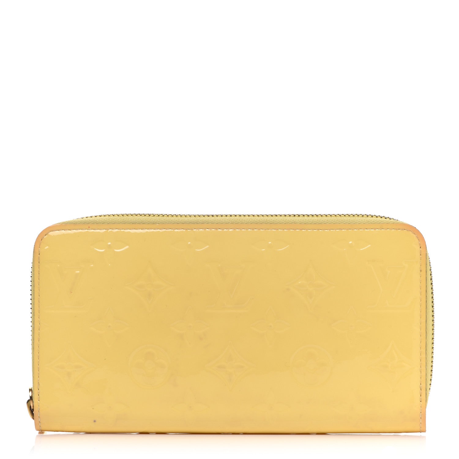 Louis Vuitton Vernis Zippy Wallet Citrine 1 of 12