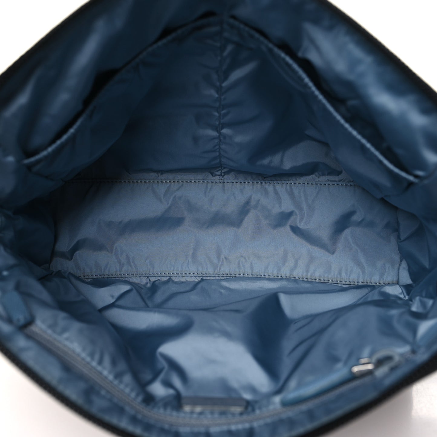 Re-Nylon Saffiano Travel Pouch Black Astrale
