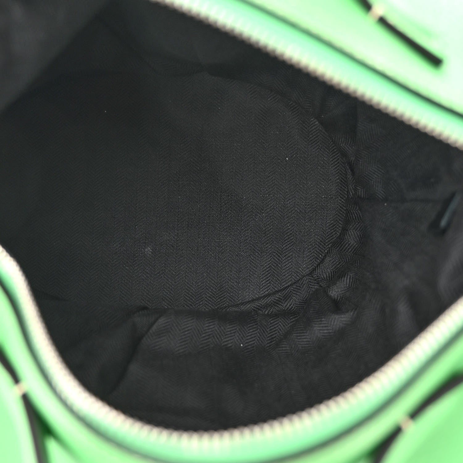 Loewe Calfskin Large Elephant Crossbody Bag Apple Green 5 of 10