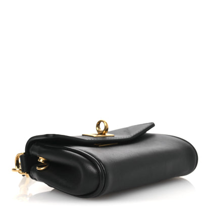 Balenciaga Smooth Calfskin Rodeo Micro Bag Charm Black 4 of 11