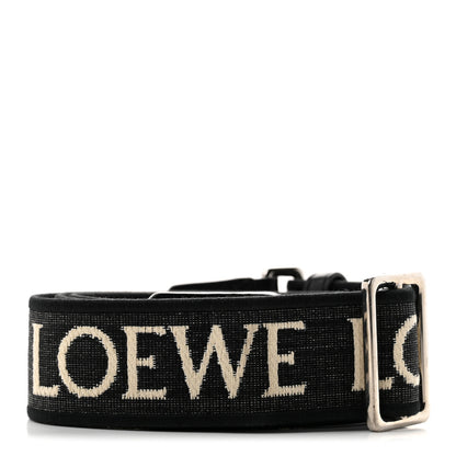 Loewe Calfskin Jacquard Anagram Strap Navy 2 of 3