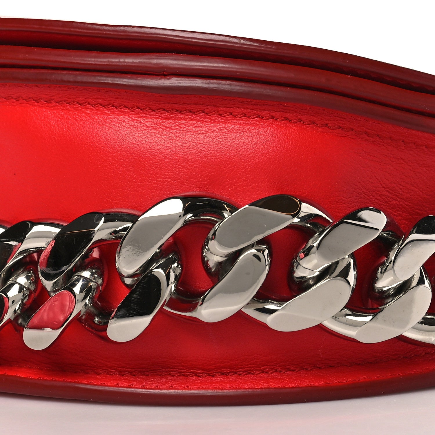 Givenchy Calfskin Mini Infinity Saddle Bag Medium Red 8 of 9