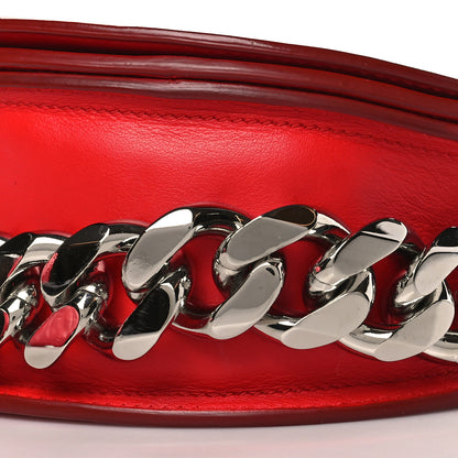 Givenchy Calfskin Mini Infinity Saddle Bag Medium Red 8 of 9