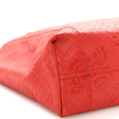 Bottega Veneta Nappa Intrecciomirage Butterfly Tote Red 9 of 12