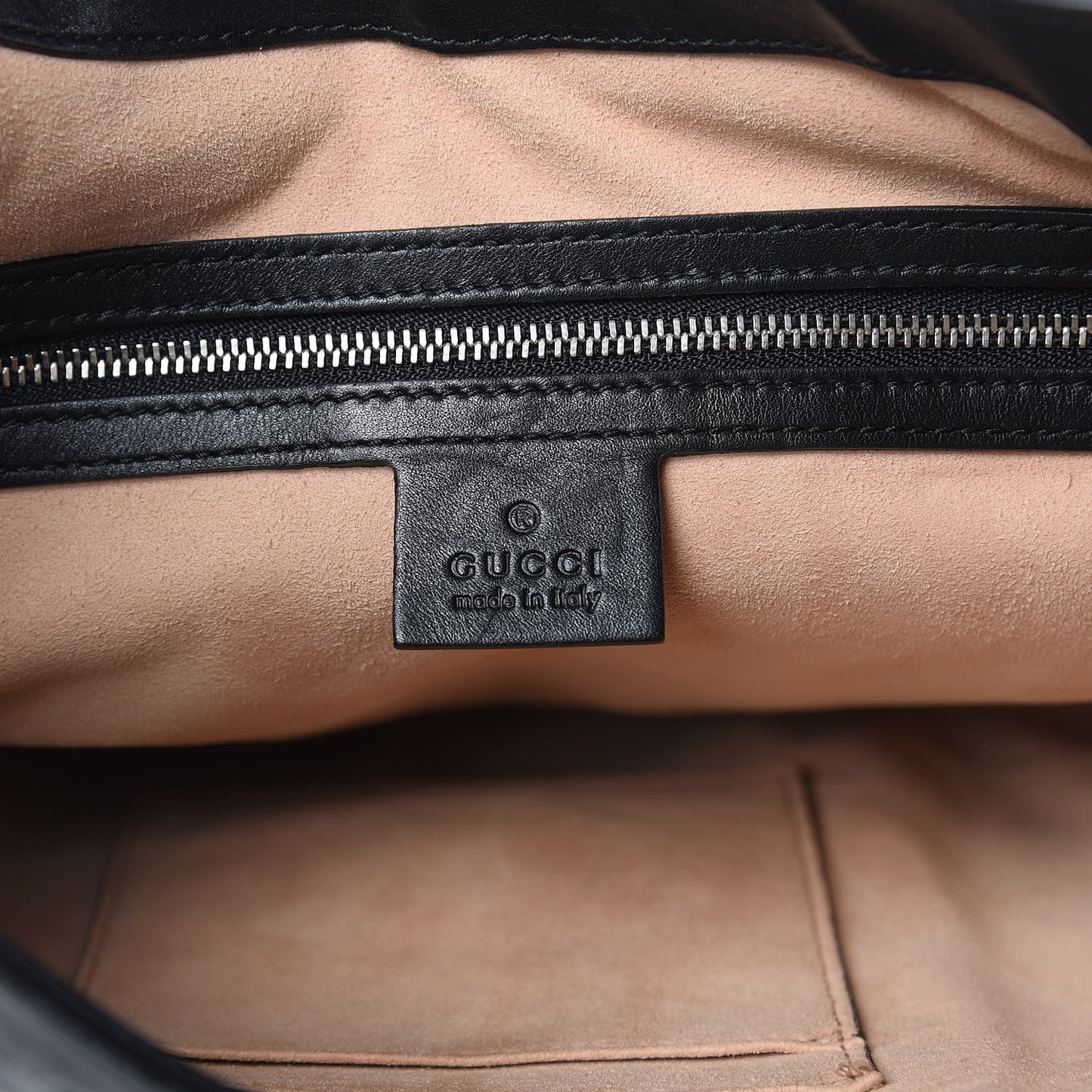 Calfskin Web Stripe Medium Dionysus Hobo Black