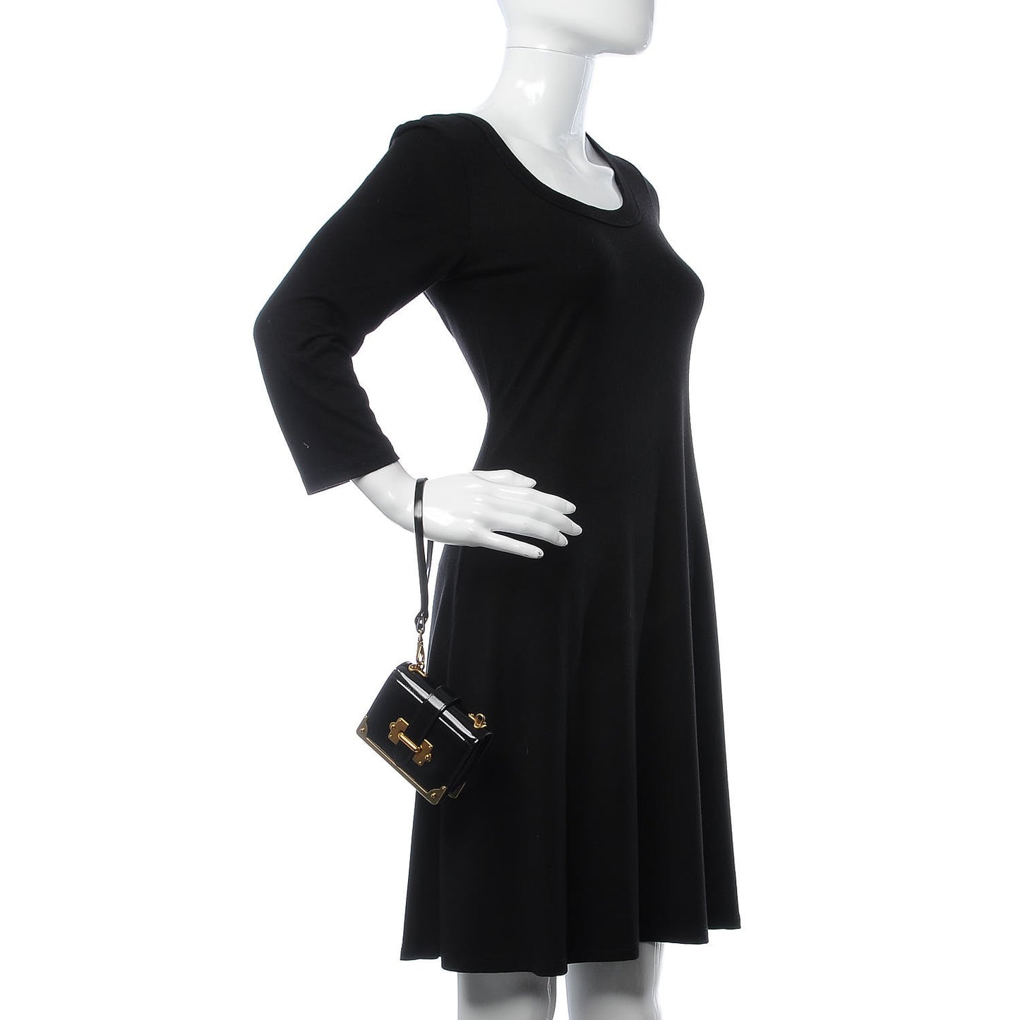 Spazzolato Micro Cahier Bag Black