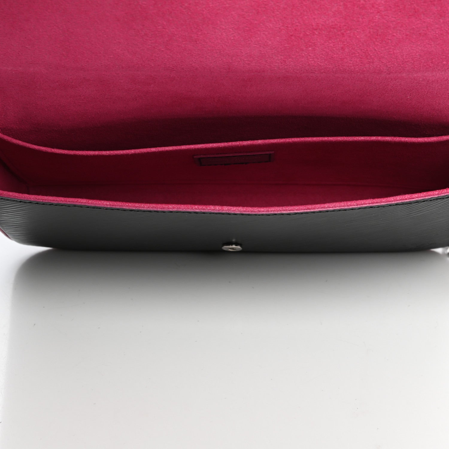 Louis Vuitton Epi Pochette Felicie Black Hot Pink 5 of 12
