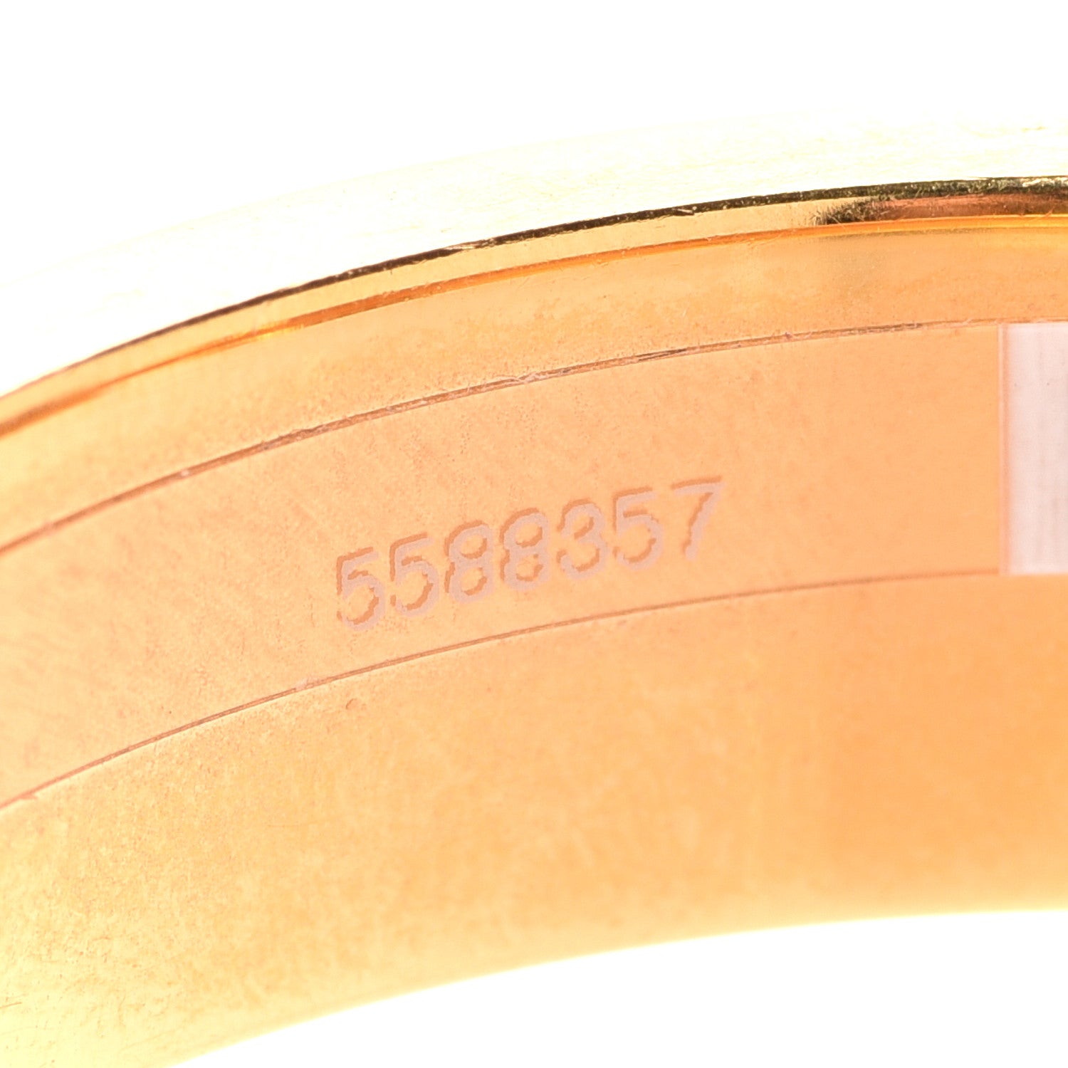 Hermes Enamel Narrow Clic Clac H Bracelet PM Rose Dragee 5 of 7