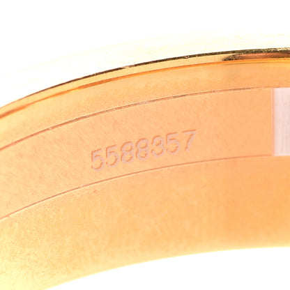 Hermes Enamel Narrow Clic Clac H Bracelet PM Rose Dragee 5 of 7