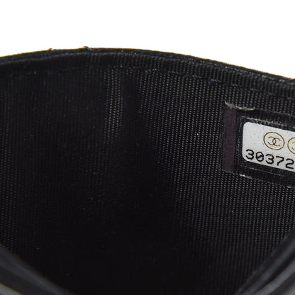 Chanel Lambskin Quilted Brilliant Card Holder Black 8 of 9