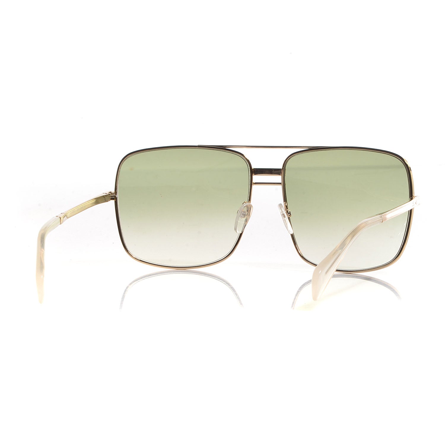 Celine Metal Sunglasses CL 41808/S Gold 2 of 5