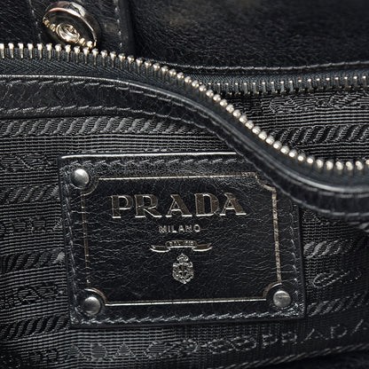 Prada Vitello Shine Hobo Black 5 of 12