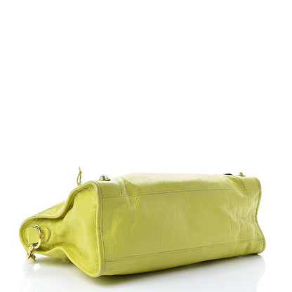 Balenciaga Agneau Giant 12 Gold Hardware City Jaune Poussin 4 of 19