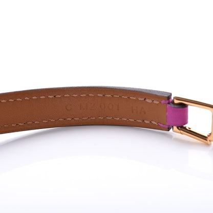 Hermes Swift Rivale Double Tour Bracelet T1 Magnolia 6 of 7